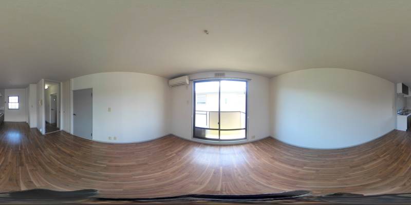 パノラマ画像リビング