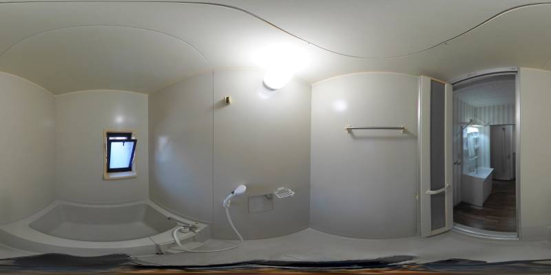 パノラマ画像バスルーム