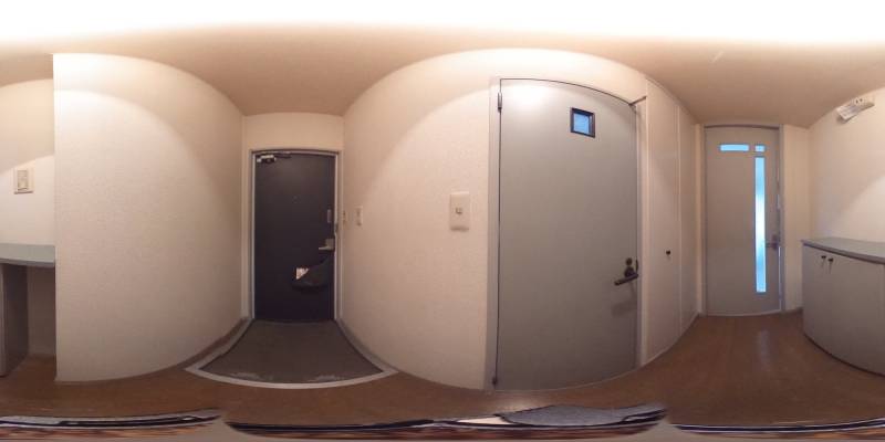パノラマ画像玄関