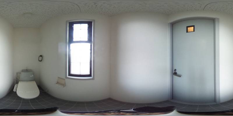 パノラマ画像トイレ