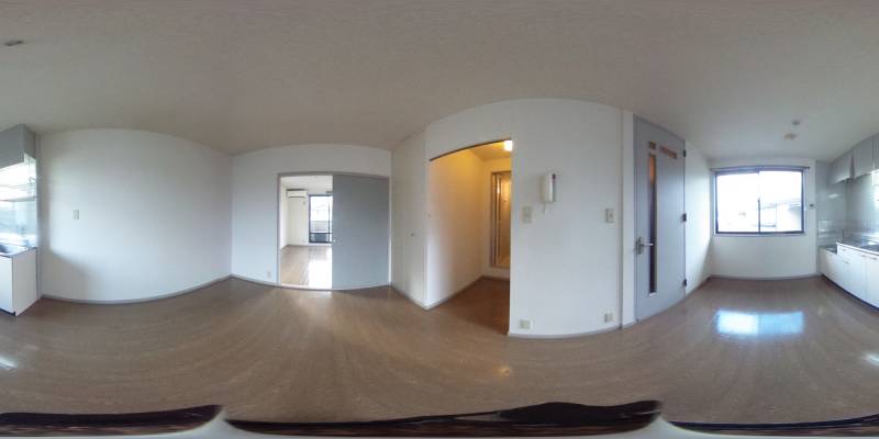 パノラマ画像リビング