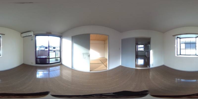 パノラマ画像洋室