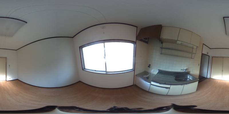 パノラマ画像キッチン