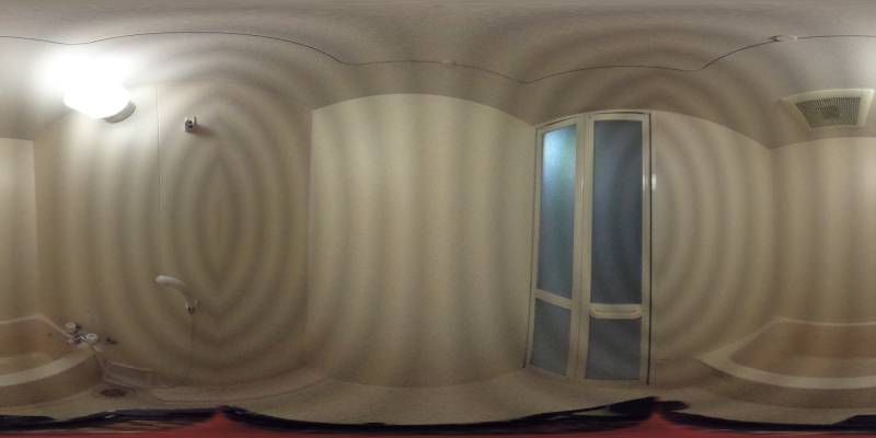 パノラマ画像バスルーム