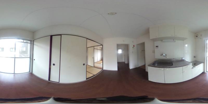 パノラマ画像リビング