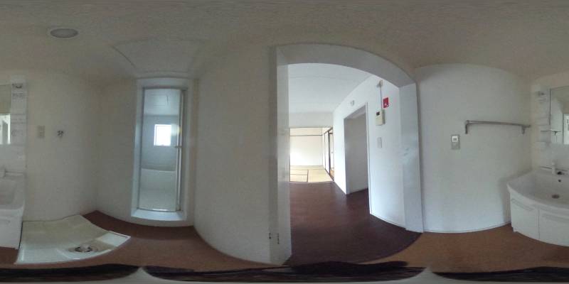 パノラマ画像洗面所