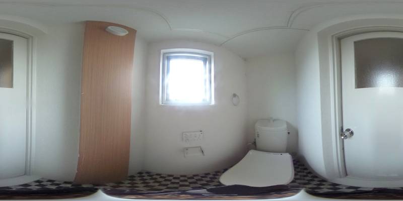 パノラマ画像トイレ