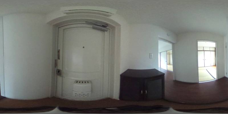 パノラマ画像玄関