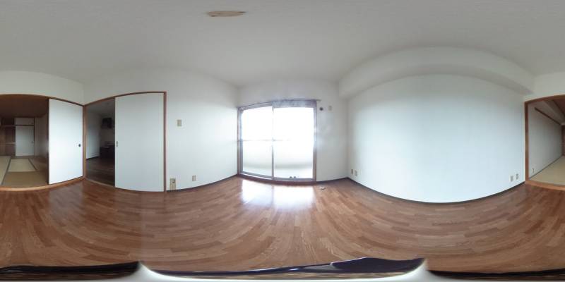 パノラマ画像洋室