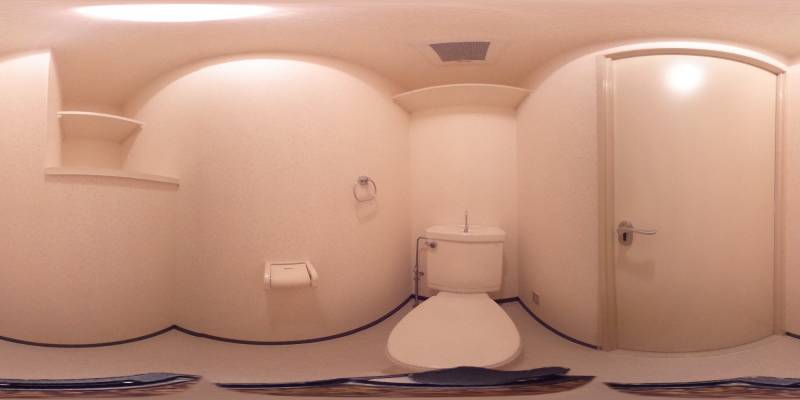 パノラマ画像トイレ