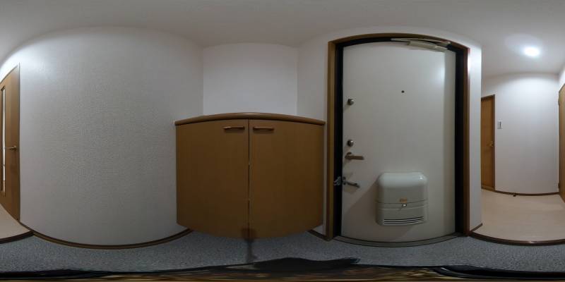 パノラマ画像玄関