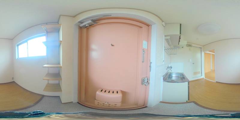 パノラマ画像玄関