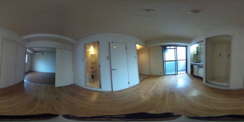 パノラマ画像洋室