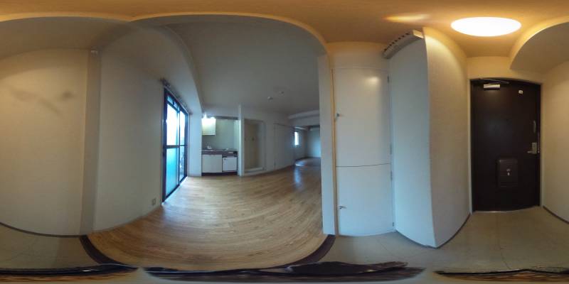 パノラマ画像玄関