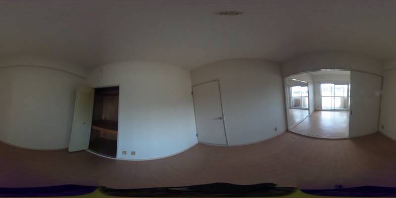 パノラマ画像洋室