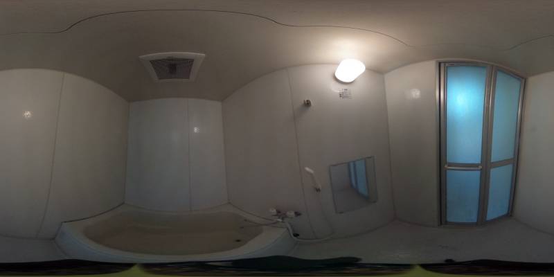 パノラマ画像バスルーム