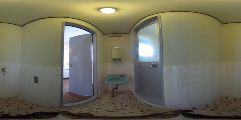 パノラマ画像バスルーム