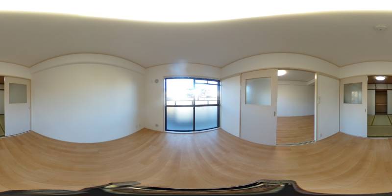 パノラマ画像洋室