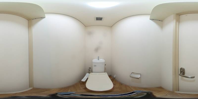 パノラマ画像トイレ