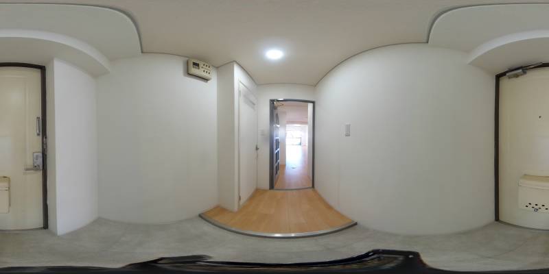 パノラマ画像玄関