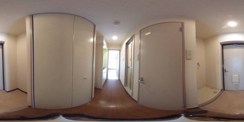 パノラマ画像玄関