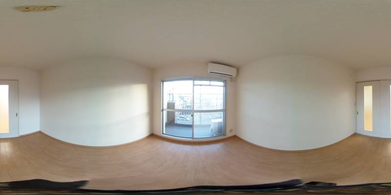 パノラマ画像洋室