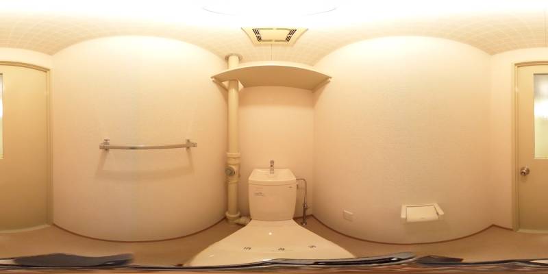 パノラマ画像トイレ