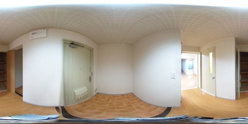 パノラマ画像玄関