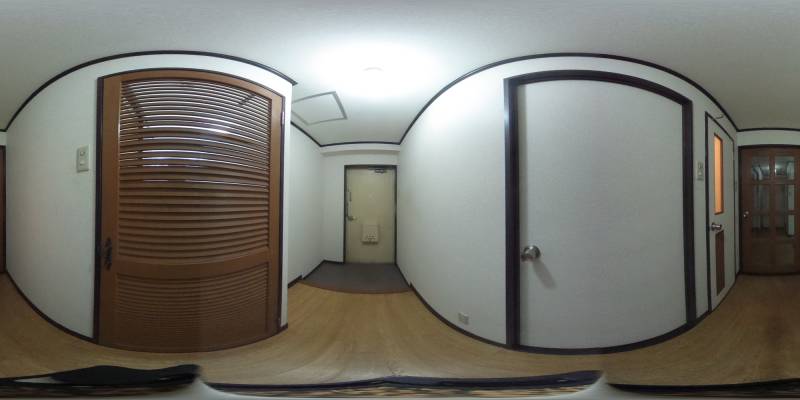 パノラマ画像玄関