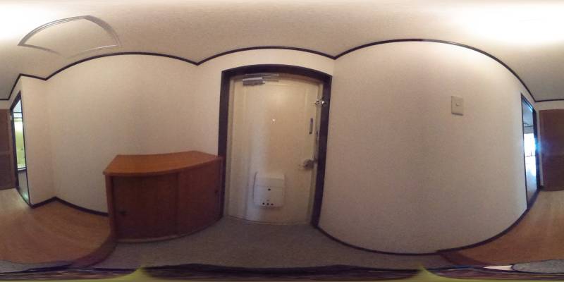 パノラマ画像玄関