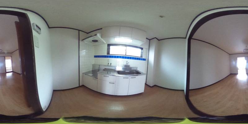 パノラマ画像キッチン