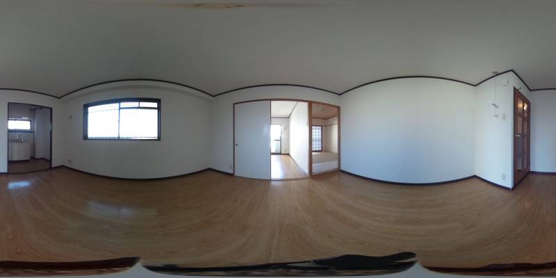 パノラマ画像リビング