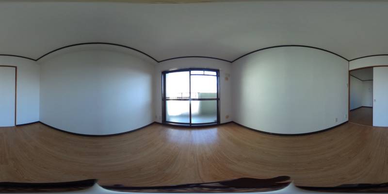 パノラマ画像洋室