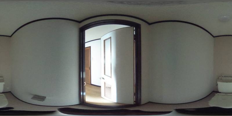 パノラマ画像トイレ