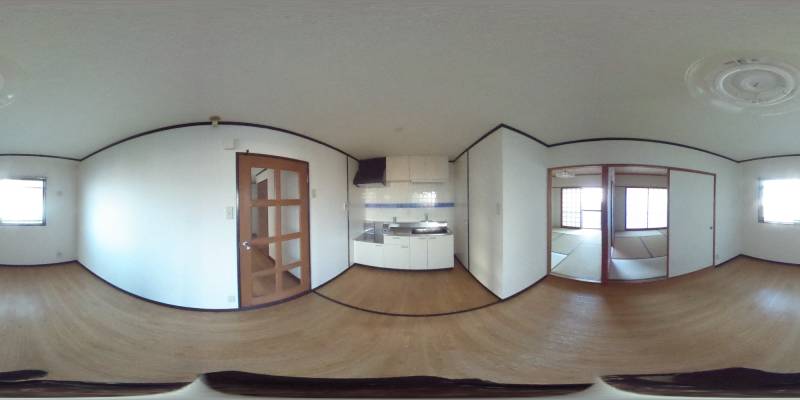 パノラマ画像洋室