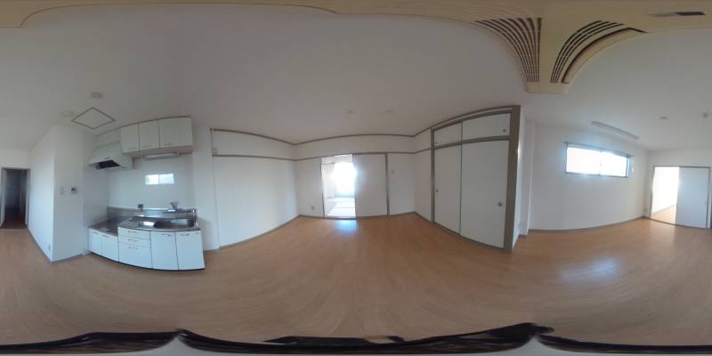 パノラマ画像リビング