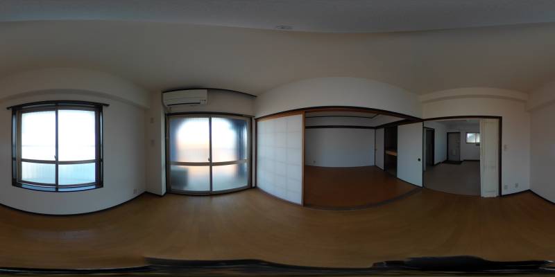 パノラマ画像洋室