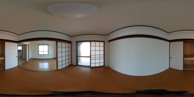 パノラマ画像洋室