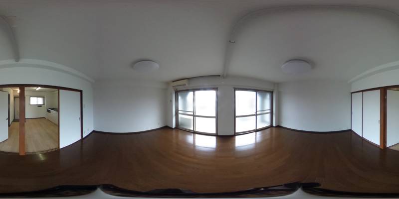 パノラマ画像リビング