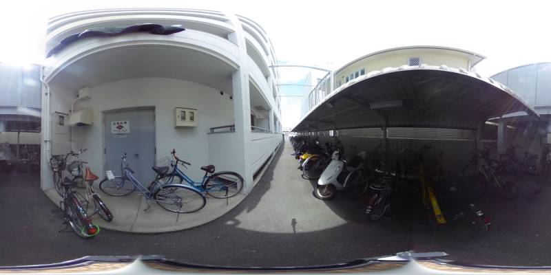 パノラマ画像駐車場