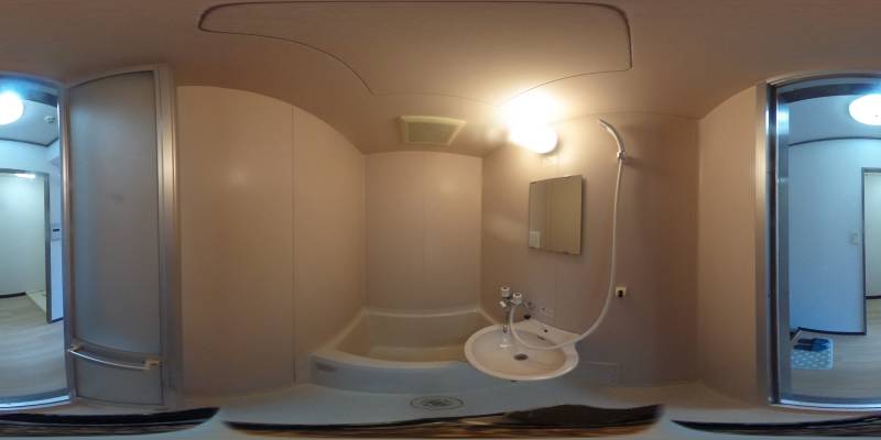 パノラマ画像バスルーム