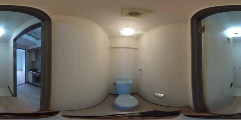 パノラマ画像トイレ