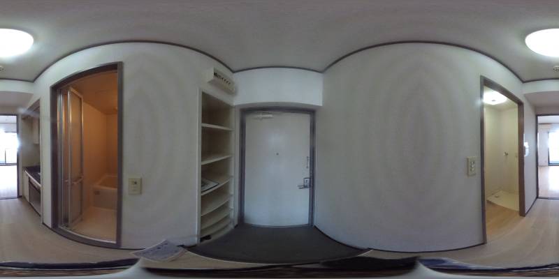 パノラマ画像玄関