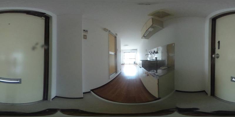 パノラマ画像玄関