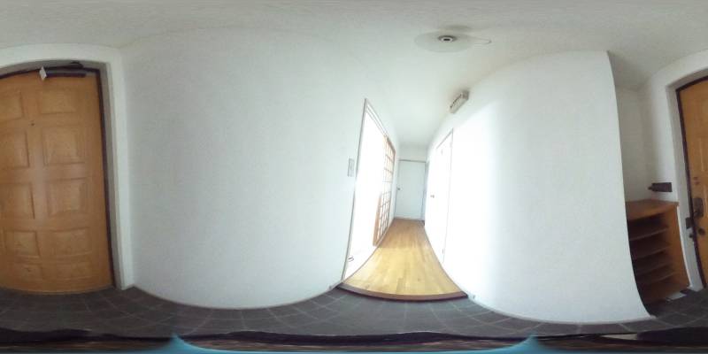 パノラマ画像玄関