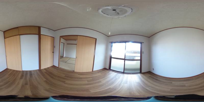 パノラマ画像洋室