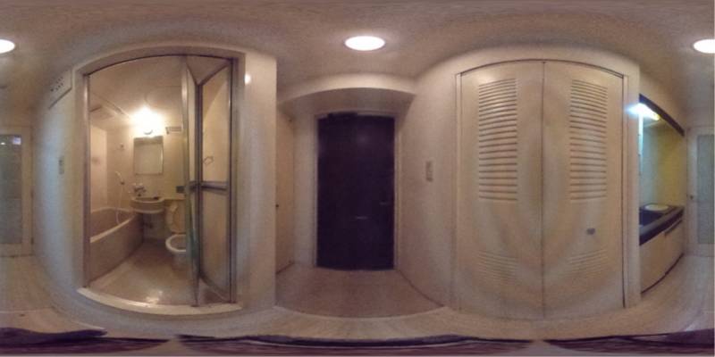 パノラマ画像玄関