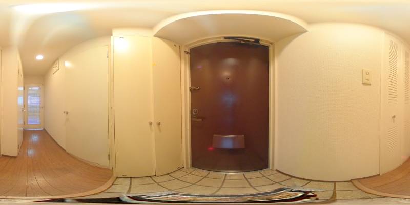 パノラマ画像玄関