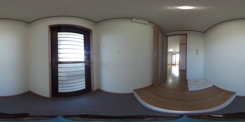 パノラマ画像玄関