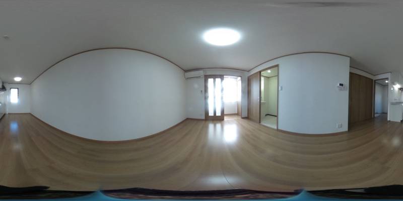 パノラマ画像洋室